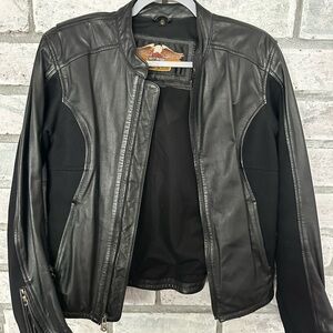 Harley-Davidson Black Jacket with Eagle Emblem